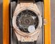 Copy Hublot Big Bang Sang Bleu Rose Gold Watch Black Dial Diamond Bezel 45MM (5)_th.jpg